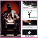 Tisancy 30 Pack LED Lights Cowboy Cowgirl Hat Flashing LED Lights Cowgirl Hat - Brand New