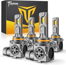TERMITOR 9005 9006 LED BULBS, 100,000LM 85000+ Hours, Z10-2PK - White - Like New