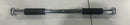 AMAZEFAN FITNESS PULL-UP BAR (24"-40") WITH MOUNTING EQUIPMENT - SILVER/BLACK - Like New