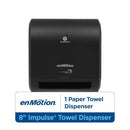 Georgia‑Pacific (by GP PRO) 8 in 1‑Roll Touchless Paper Towel Dispenser Black - Brand New