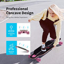 LAKVEE Longboard 41" Downhill 9 Ply Canadian Maple Cruiser B08M427GFL - Black - Like New
