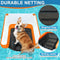 VOFITNY INFLATABLE DOG POOL RAMP FLOATING LADDER FOR DOGS - WHITE/ORANGE - Like New