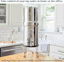 Imperial Berkey Gravity-Fed Stainless Steel Countertop Water Filter System - Brand New