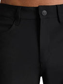 REEBOK MEN'S 5-POCKET VOYAGER OBLONG PANT, TAPERED FIT, 34W X 32L - BLACK - Brand New