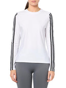 ADIDAS WOMEN'S ULTIMATE365 TWISTKNIT LONG SLEEVE SHIRT - SIZE: WOMEN L - WHITE - Brand New