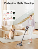 FUGACAL CORDLESS VACUUM CLEANER 23KPA STICK 42MINS 2200MAH FA-DB01 - RED/BLACK - Like New