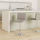Leader Modern Square Back Bar Stools, Adjustable Swivel Bar Stool Set of 2 - Brand New