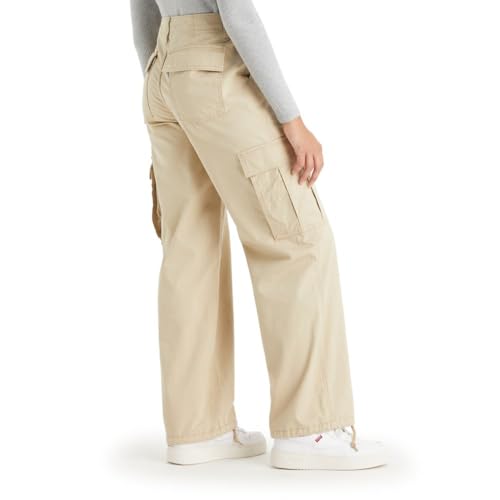 A47070016 LEVI'S WOMEN'S '94 BAGGY CARGO JEANS SIZE: WOMEN 29X30 BEIGE - Brand New
