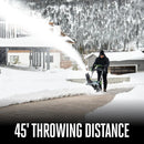 EGO POWER+ SNT2120AP 21 IN. 56V SINGLE STAGE AUGER PROPELLED SNOW BLOWER - GREEN - Like New