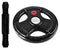 SIGNATURE FITNESS OLYMPIC 2-INCH CAST IRON PLATE WEIGHT PLATE - SF-RC25P - BLACK - Like New