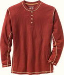 LEGENDARY WHITETAILS MEN'S MAVERICK SLUB HENLEY SHIRT MEN M BARNWOOD - Brand New
