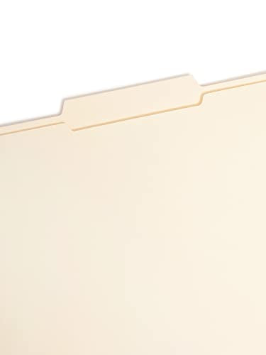 SMEAD FASTENER FILE FOLDER, 2 FASTENERS, REINFORCED 14580 - MANILA - Brand New