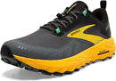 BROOKS MEN’S CASCADIA 17 TRAIL RUNNING SHOE LEMON CHROME/SEDONA SAGE - SIZE 12 - Like New