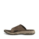 1015150 TEVA MEN'S M LANGDON SLIDE SANDALS SIZE 12 WALNUT - Like New