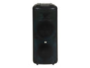 KODAK KD-PRPS1758 Tower Party Speaker Dual 10" Speakers & Karaoke Mic - BLACK Like New