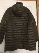 GALAXY BY HARVIC SPIRE BY GALAXY AURORA WOMEN'S PUFFER COAT, OLIVE, SMALL - Brand New