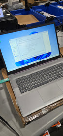 HP NOTEBOOK 17.3" HD+ N100 4GB 128GB WIN 11 HOME S MODE - PURPLE - Like New