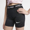 AQ9040 NIKE GIRL'S PRO SHORTS - SIZE: LARGE - BLACK - Brand New