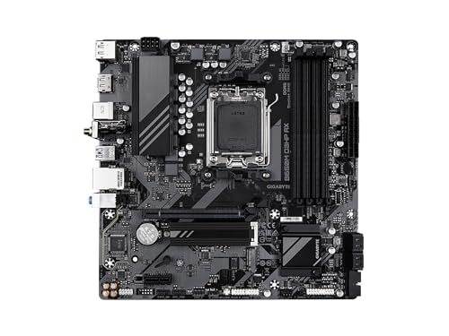 GIGABYTE B650M D3HP AX (REV. 1.0) AM5 LGA 1718 M-ATX DDR5,USB 3.2 - BLACK/GRAY - Like New