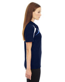 78645 North End Ladies' Performance Piqué Colorblock Polo New