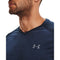 1328190 Under Armour Mens Tech 2.0 V-Neck Short-Sleeve T-Shirt Academy Blue - Brand New