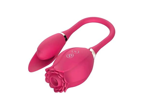 HOCUS POKE-US ROSE PERSONAL MASSGER WITH SUCTION POWER - PINK - Brand New