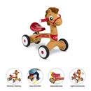 RADIO FLYER LIL' RACERS PERCY THE PONY RIDING TOY - BROWN/RED - Like New