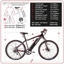 SWIFTY AT656 ELECTRIC BIKE FROM 36 VOLT 250W ELECTRIC BIKE FOR ADULTS – BLACK - Like New