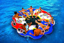 WOW World of Watersports Tube A Rama Floating 10 Person Inflatable - 13-2060 - Like New