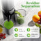 CANOLY Cold Press Juicer, 350w Motor, High Juice Yield, Easy Clean JE-68 - Grey - Like New
