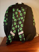 MINECRAFT 15.5L BACKPACK 5 PIECE SET WITH HEADPHONES - BLACK - Brand New