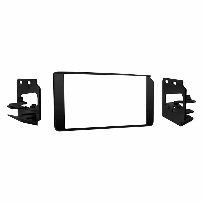 Single DIN Dash Kit Compatible with Select 1995-05 GM Full Size Trucks Black 953003G