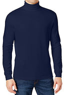GALAXY BY HARVIC MEN'S LONG SLEEVE TURTLE NECK TEE - SIZE: MEN XL - NAVY - Like New
