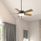 HUNTER PRO'S ENERGY STAR 52-IN NOBLE BRONZE  CEILING FAN LIGHT 5 -BLADE - WALNUT - Like New