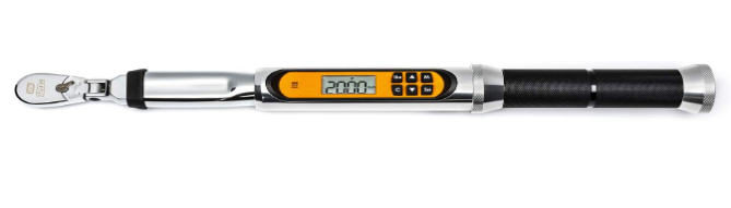 GEARWRENCH 1/4 Drive 120XP Flex Head Electronic Torque Wrench Angle GW85194 - Like New