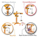 Hape Playscapes Crane Lift Playset Construction Truck Vehicle Playset -NEW - Brand New