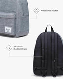 HERSCHEL SUPPLY HERSCHEL CLASSIC XL BACKPACK RAVEN CROSSHATCH ONE SIZE - Brand New