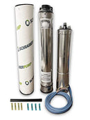 SCHRAIBERPUMP 4" Deep Well Submersible Pump 2HP 230V AXIAL LOAD DESIGN - Like New