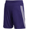 GM2463 ADIDAS MEN'S 3-STRIPES KNITS SHORTS PURPLE/WHITE XL - PURPLE - Like New