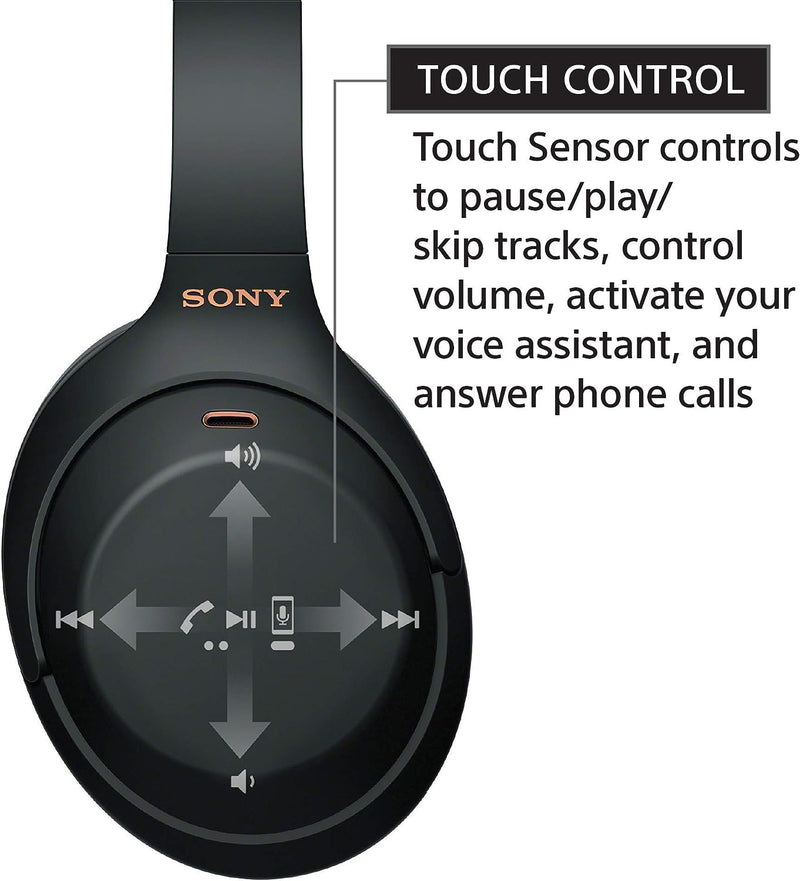 Sony WH-1000XM4 Wireless Premium Noise Canceling Overhead Headphones - BLACK New