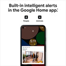 Google Nest Security Cam 1080p Wired, 2nd Gen, GJQ9T - Snow - Like New