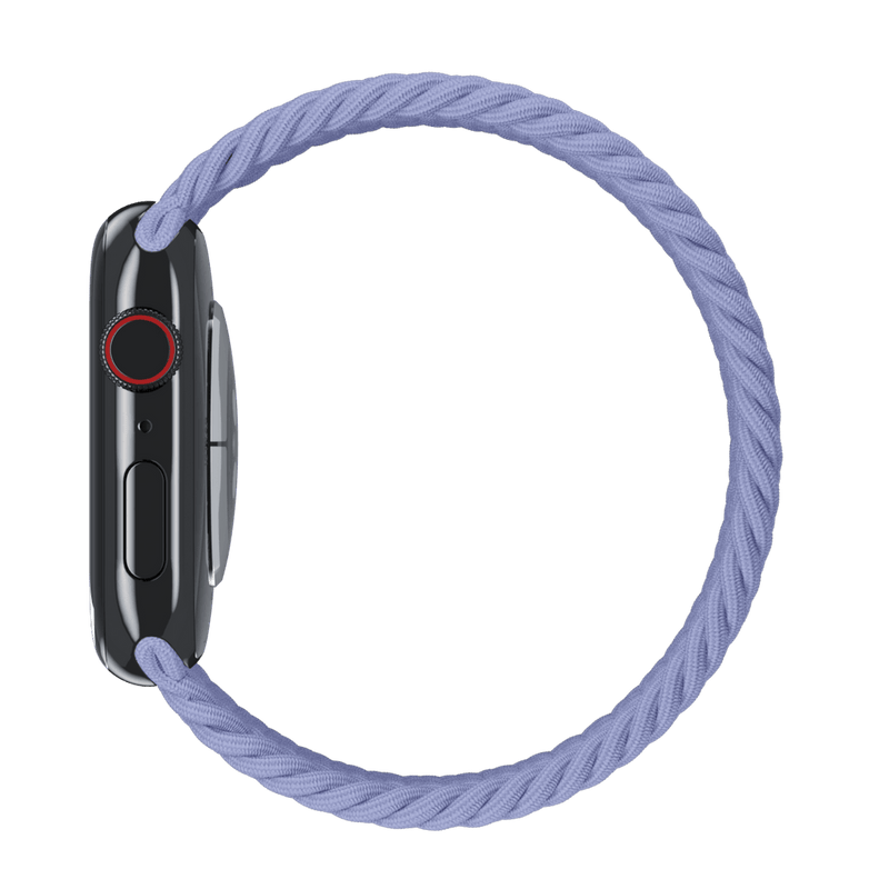 APPLE WATCH BRAIDED SOLO LOOP 45MM - SIZE 6 - ENGLISH LAVENDER - Brand New