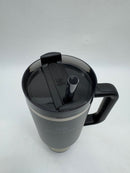 STANLEY QUENCHER H2.0 TUMBLER WITH HANDLE, STRAW 40 OUNCE - BLACK 2.0 - Brand New