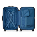DELSY PARIS TURENNE HARDSIDE LUGGAGE SPINNER WHEELS 2-PIECE SET 19/27 - BLACK - Brand New