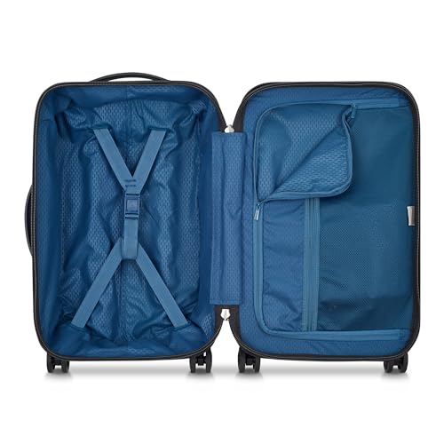 DELSY PARIS TURENNE HARDSIDE LUGGAGE SPINNER WHEELS 2-PIECE SET 19/27 - BLACK - Brand New