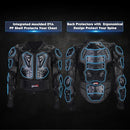 OHMOTOR Motorcycle Body Protective Jacket Armor Men Motocross Riding Protective - Brand New