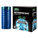 SCOTTS DRAWSTRING TRASH BAG FLEX 30 GAL 78CT - CLEAR BLUE - Brand New