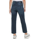 CALVIN KLEIN JEANS WOMEN HIGH-RISE STRAIGHT-LEG RAW-HEM - SIZE 27 - SAPPHIRE - Brand New