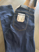 MENS BLU ROCK DENIM FLEX JEANS - SIZE: MEN 36X32 - MEDIUM WASH - Brand New