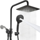 Ryder Dual Shower Head Combo 8'' High Pressure Rain Shower Head 6+1 Spray - Like New